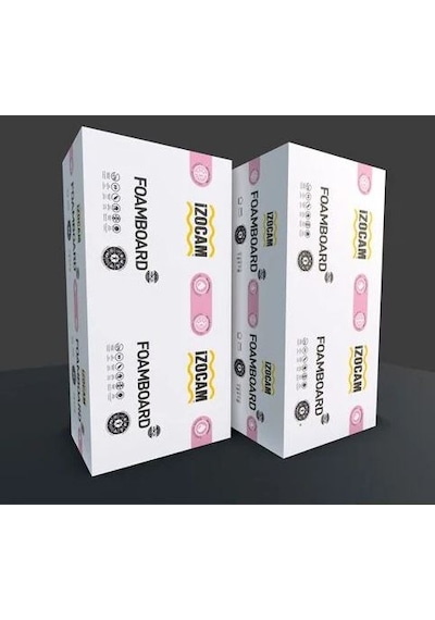 XPS Strafor İzocam Maxiboard 120x60x4cm 10 Adet 7.2m2