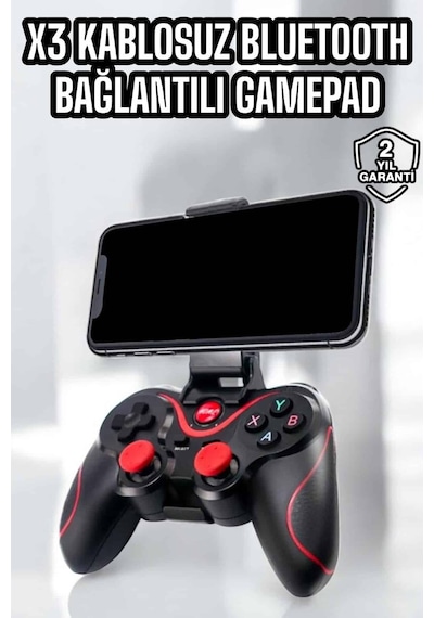 X3 Gamepad Oyun Kolu Bluetooth Bağlantılı Gamestick Android Uyumlu 98584851