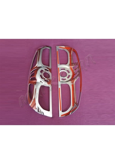 Woc Chrome Opel Combo Krom Stop Çerçevesi 2011-2018 2 Parça Abs  K