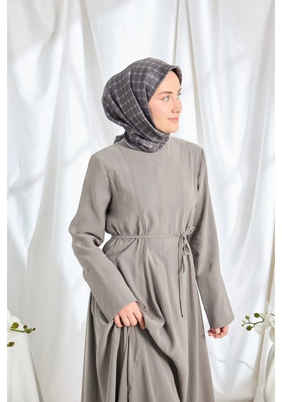 Silk Home %100 Twill İpek Eşarp S539 Füme