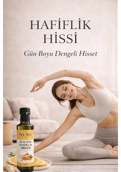 Zencefil Zerdeçal Sirke Karışımı 250ml Günlük Ritüel