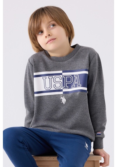 U.S. Polo Assn. U.s. Polo Assn Erkek Çocuk Antrasit Eşofman Takımı Antrasit