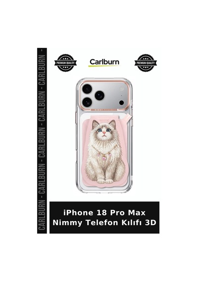 İphone 18 Pro Max Nimmy Telefon Kılıfı 3d Stil Kolyeli Günlük çok renkli