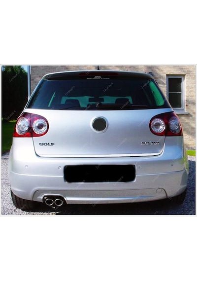 Vw Golf 5 Hb Krom Bagaj Alt Çıtası 2004-2009 Arası P.Çelik