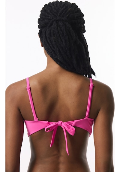 Penti Pembe Straplez Cup Toparlayıcı Balenli Straplez Bikini Üstü