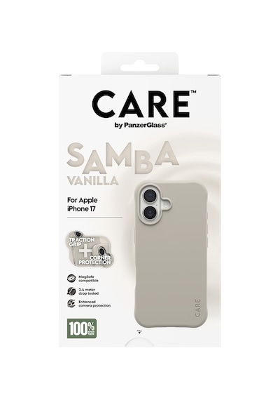 Care By Panzerglass Fashionable Apple Uyumlu iPhone 17 Samba Vanilla Magsafe Kılıf