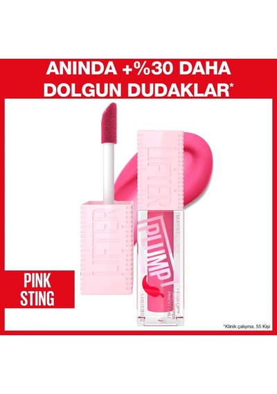 Lifter Plump Dudak Parlatıcısı - 003 Pink Sting Diğer