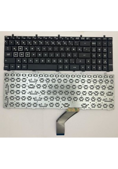 Nion Casper Excalibur G700.6700-d560p Uyumlu Notebook Klavye Siyah Tr