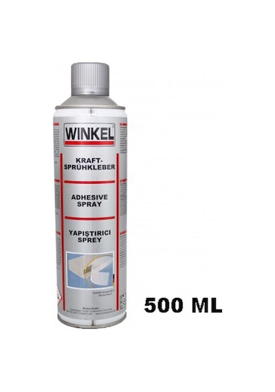 Winkel Yapıştırıcı Sprey 500 Ml Kağıt Ahşap Lastik Folyo Genel