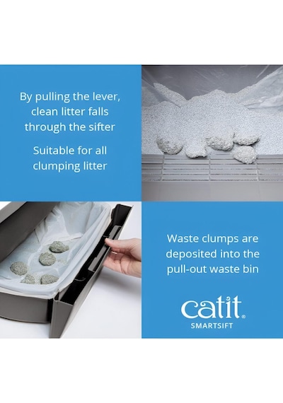 Catit Smart Sift Otomatik Kedi Tuvalet Kabı