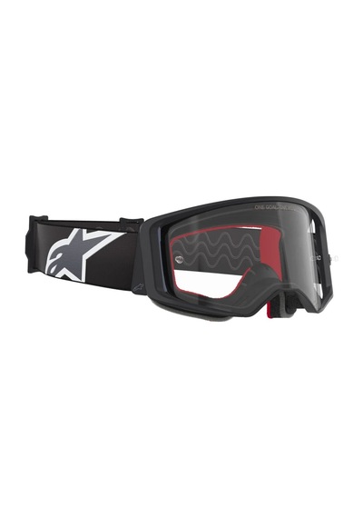 Alpinestars Supertech Corp Goggle Kross Gözlüğü Siyah Gri