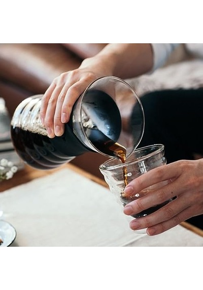 V60 Drip Decanter Kahve Demleme Seti Çok Renkli