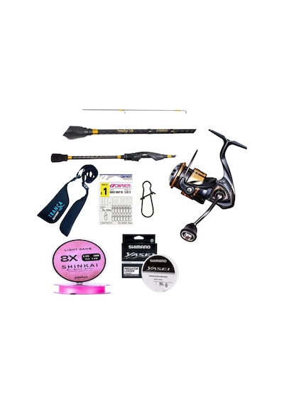 Aji Olta Seti Pandora Smoke Xr 2.08m 0,5-5g + Smıke 500s Makine