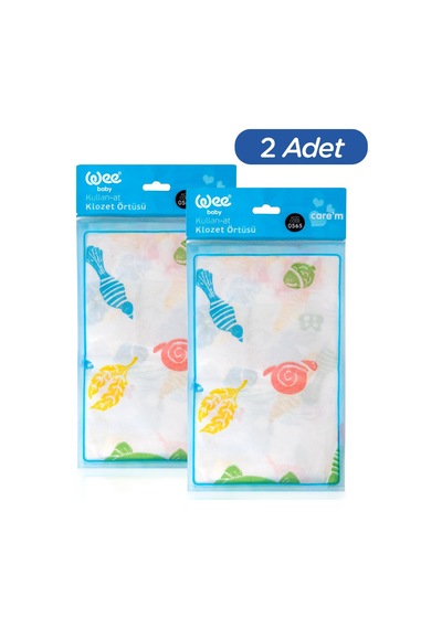 Wee Baby Kullan At Klozet Örtüsü 10'lu 2x10 20 Adet Beyaz