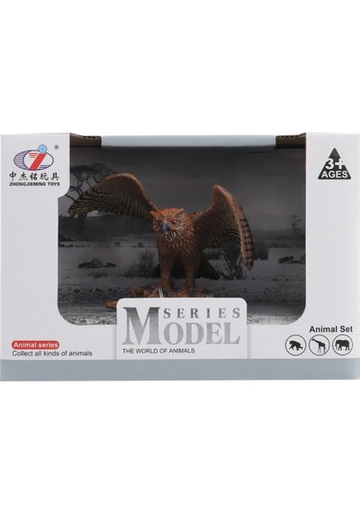 Kutulu Model Figür Hayvan Baykuş