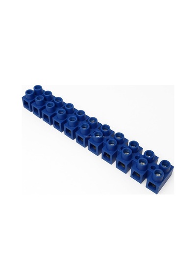 Sıralı Klemens, 12'li, No:1, Yüksek Isıya Dayanıklı, Vidalı Bağlantı, 0.50-4mm² Kablo Uyumu, Pl