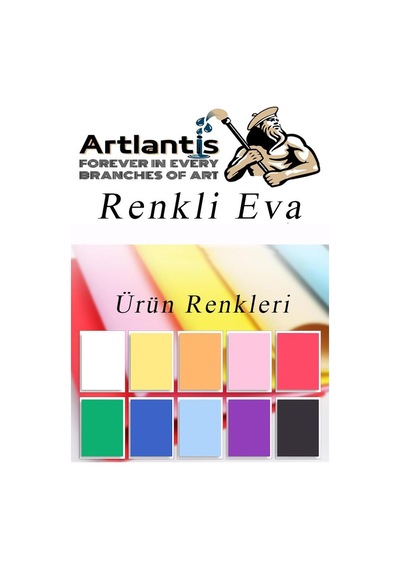 Eva 10 Renk A4 20x30 1 Paket Düz Eva Süngeri 10 Lu Renkli Eva 20 30 Elişi Okul Öncesi Ana Sınıfı İlkokul