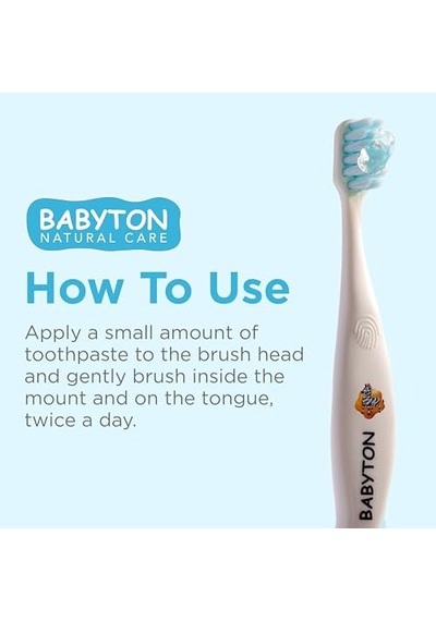 Babyton Ekolojik Diş Fırçası Zebra