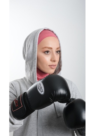 Hürrem Bone Violet Pratik Hazır Geçmeli Tesettür Bone Sandy Kumaş Spor Hijab
