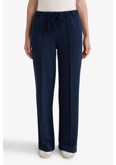 Defacto Relax Fit Normal Bel Düz Paça Modal Pantolon G2912ax25aunv245 Lacivert
