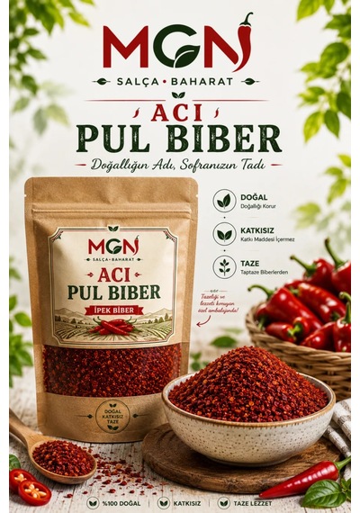 Gaziantep Acı Pul Biber 1kg