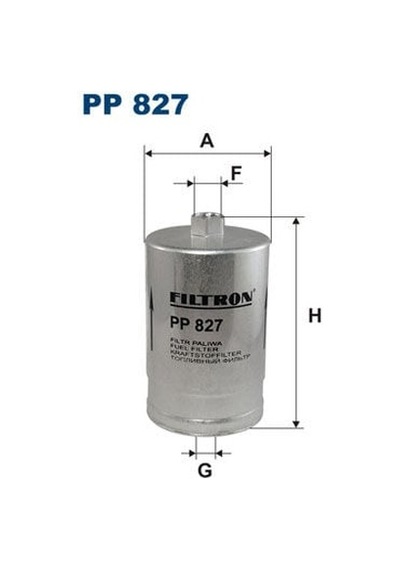 Yakıt Filtresi - Fiat Regata, Croma, Uno, Spider, Gtv, 164, 75 - Fıltron-pp827