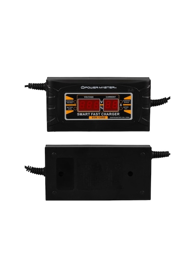 Ayt Powermaster Son-1206d 12 Volt 6 Amper Akıllı Hızlı Akü Şarj Cihazı Araç Oto Motosiklet Karavan Akü Şarj Aleti