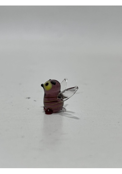 El Yapımı Mini Murano Cam Baykuş Biblo A171-04