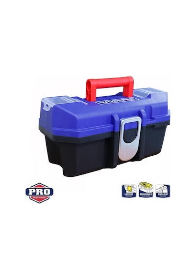 Workpro Wp283021 13 Metal Kilitli Plastik Takım Çantası Fr Wp283021