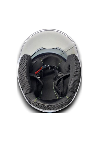 Motosiklet Kask Yazlık Model Gri