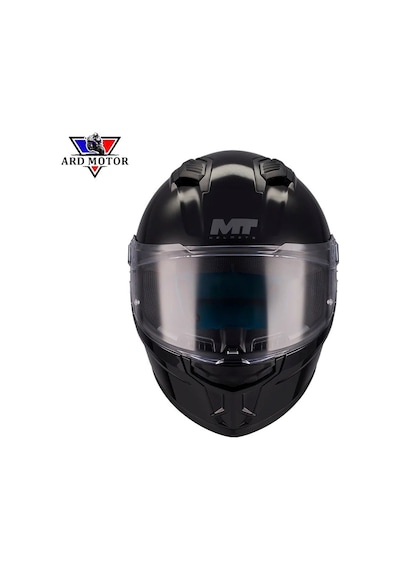 Mt Helmets Stınger 2 Pure A1 Parlak Siyah Kapalı Kask