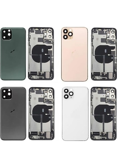 Apple Uyumlu iPhone 11 Pro Max Full Dolu Kasa Yeşil