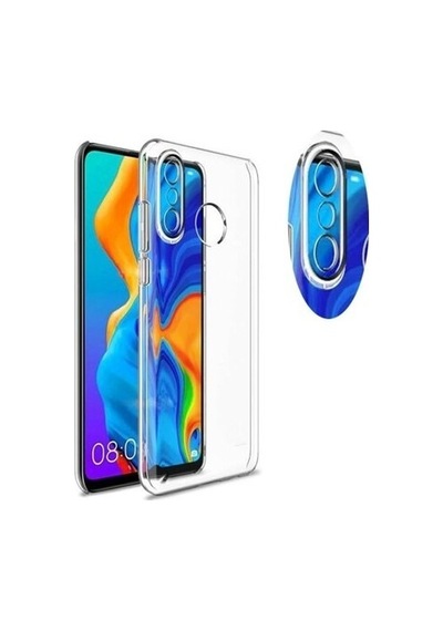 Adige Huawei P30 Lite Kılıf Kamera Korumalı Süper Silikon