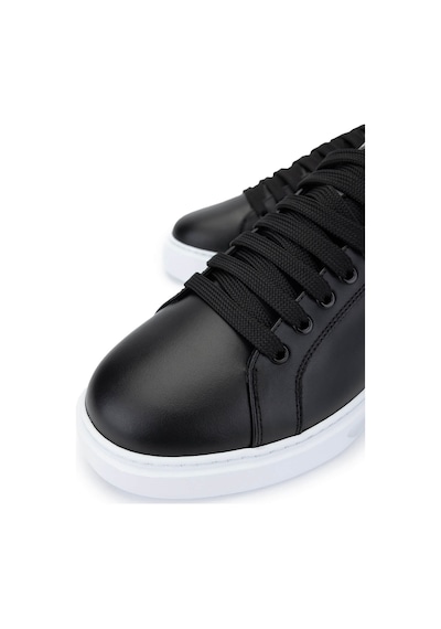 Roberto Cavalli Erkek Hakiki Deri Siyah Sneakers & Spor Ayakkabı 780 25730 Erk Ayk Y25 Nero Siyah