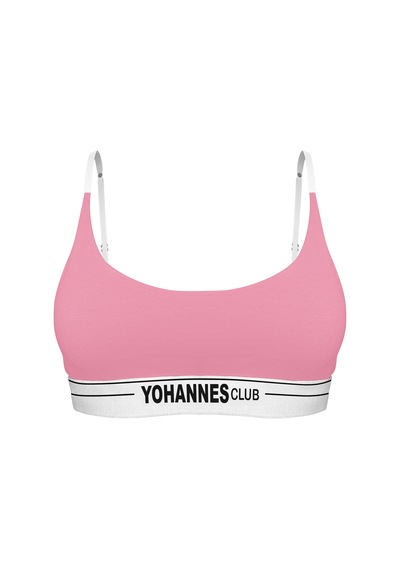 Yohannes Club, Kadın Pamuklu, Bralet Sütyen, Renk Seçenekli, Tekli Paket Pudra