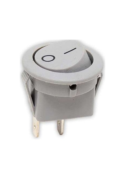 Aç Kapa Anahtar Ledli Iki Ayak Gri 12V Kw1-21-22-29 3 Adet