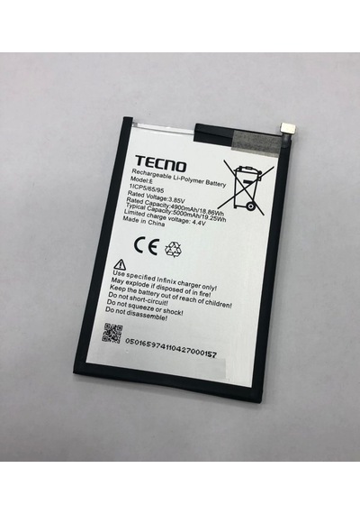 Tecno Spark 9 Pro Kh7n Batarya 5000 Mah