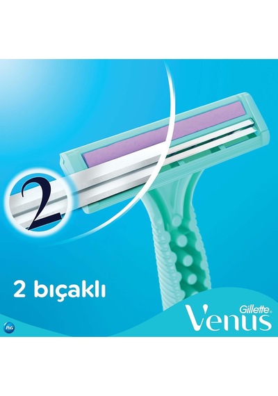 Simply Venus 2 Kullan At Kadın Tıraş Bıçağı 4'lü