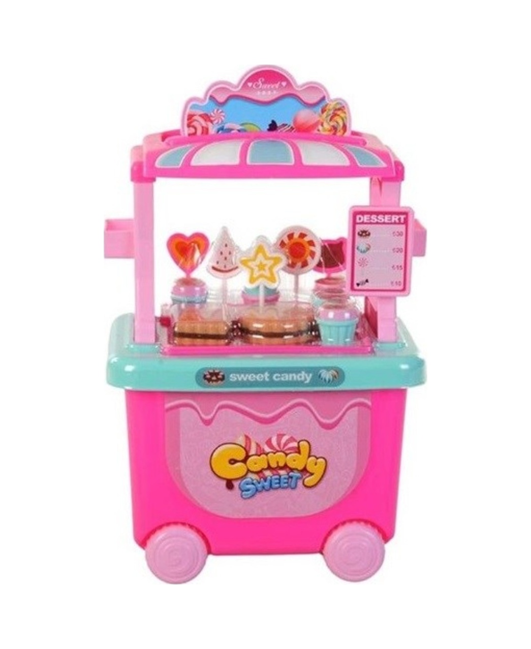 Seyyar Şekerci Arabası Candy Sweet 6058