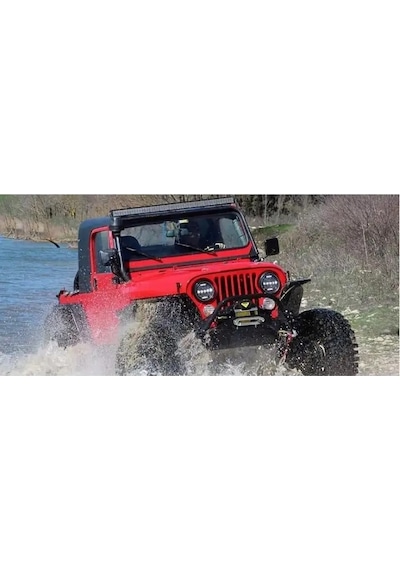 Tarım Garaj 13500 Lbs Elektirkli 12 V Ve Kumandalı Off Road Vinç 6.6 Hp