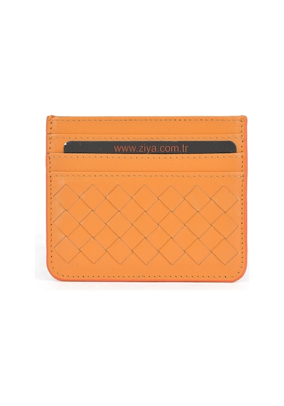 Ziya, Unisex Hakiki Deri Kartlık 1539852z06 Turuncu 1539852z06 524 Turuncu