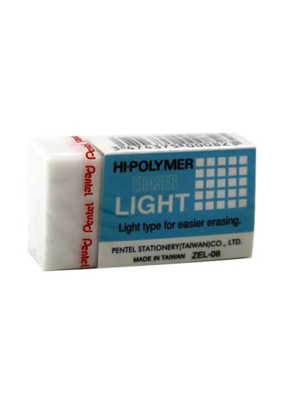 Pentel Sılgı Hı-polymer Zel-08 Lıght Beyaz Orta