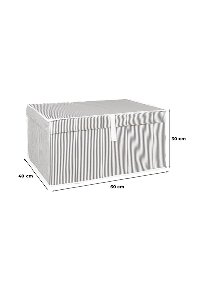 Pazar Kapısı Çok Amaçlı Düzenleyici Kutu Mega Gri 60 x 40 x 30 CM Gri