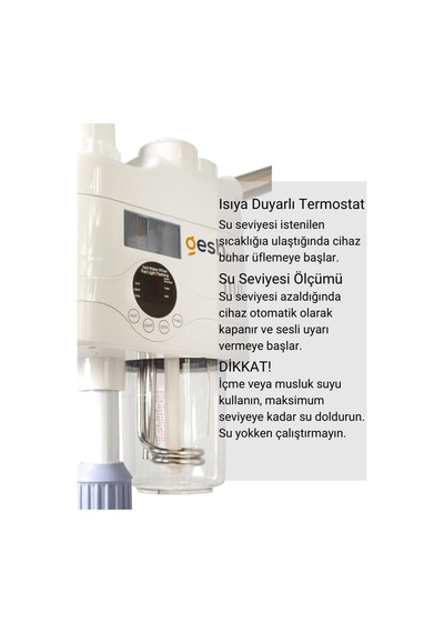 Dt-a6681 Soğuk Ve Sıcak Buhar Ozonlu Yüz Buhar Makinesi Vapozon - Ayaklı - Profesyonel Cilt Bakımı
