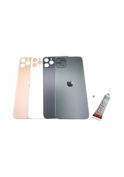 İphone 13 Pro Arka Batarya Pil Kapağı Gümüş B7000