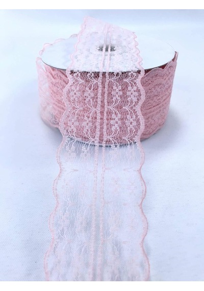 Hobigram Pembe Dantel Kurdele 3 Metre Genel