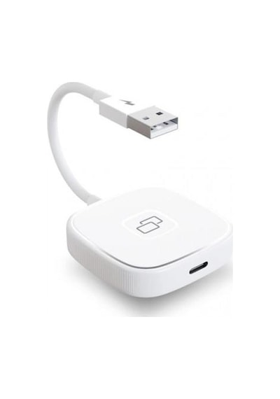Coofbe iOs Car Play Aktarım Adaptörü Apple Uyumlu iPhone İle Ekran Yansıtıcı Kablosuz iOs Car Play Dönüştürücü