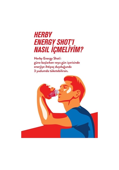 Herby Energy Shot Enerji Bitki Bazlı İçecek X24