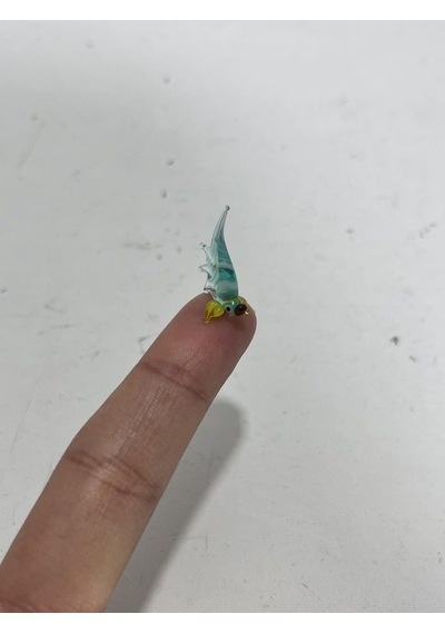 El Yapımı Mini Murano Cam Balık Biblo A158-14