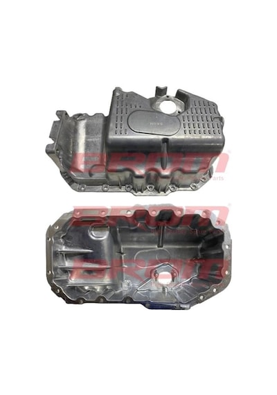 BROM VW3308 Yağ Karteri Alüminyum Sensörlü Volkswagen Golf V / Golf VI / Jetta III / Jetta IV / Passat / Audi A3 / Seat Leon / Ibiza 1.4 Tsı